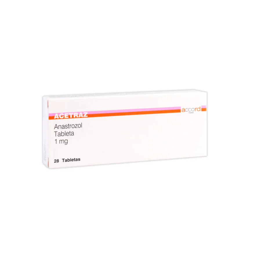 Acetraz Anastrozol 1 Mg Con 28 Tabletas